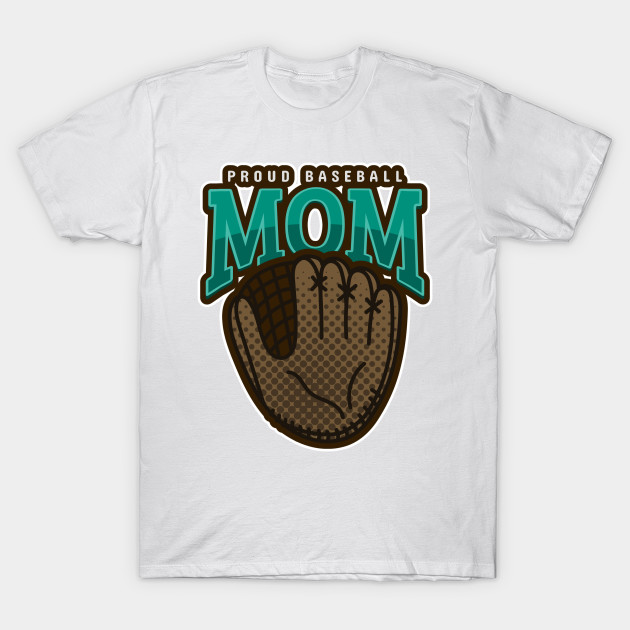 Baseball Mom T-shirt by GaroStudioFL